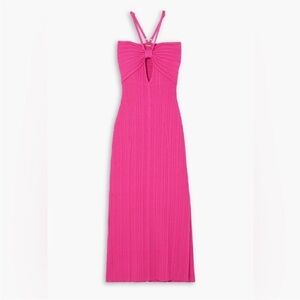 Cult Gaia Elfreda cutout pink dress